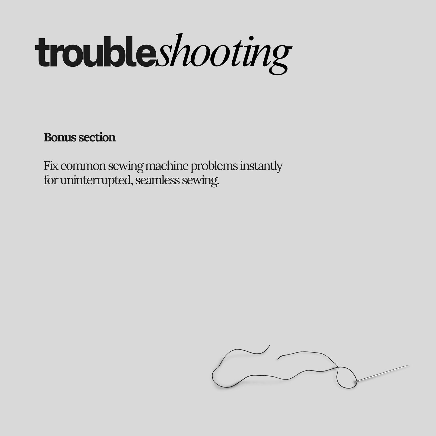 Beginners Sewing Course + Full masterclass